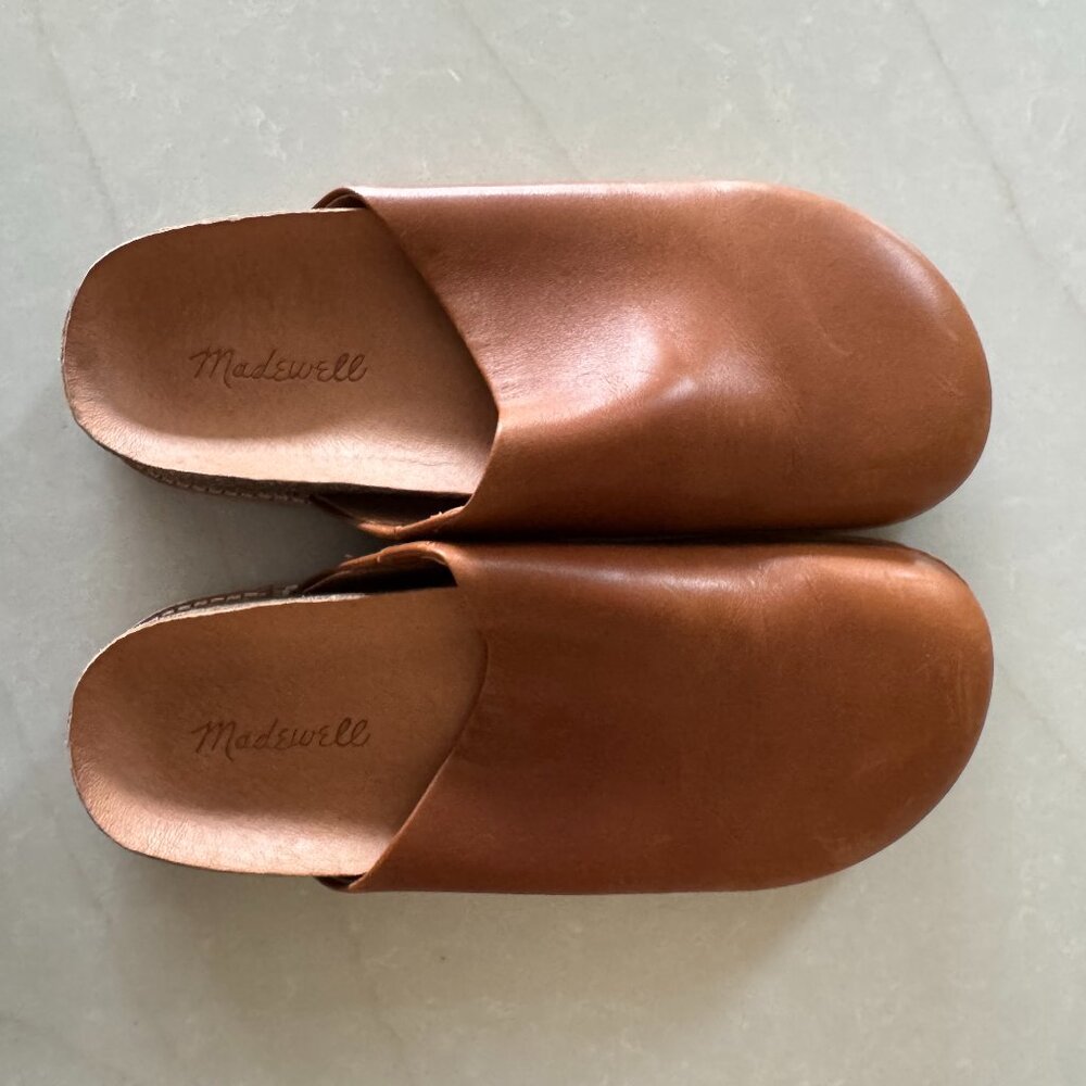 Madewell Leather Clogs | Size 8